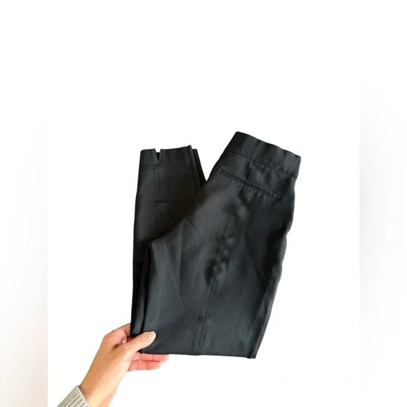 Women's Slim Straight Pants Pull On Faux Pockets Spanx Black Size Large - Picture 10 of 11